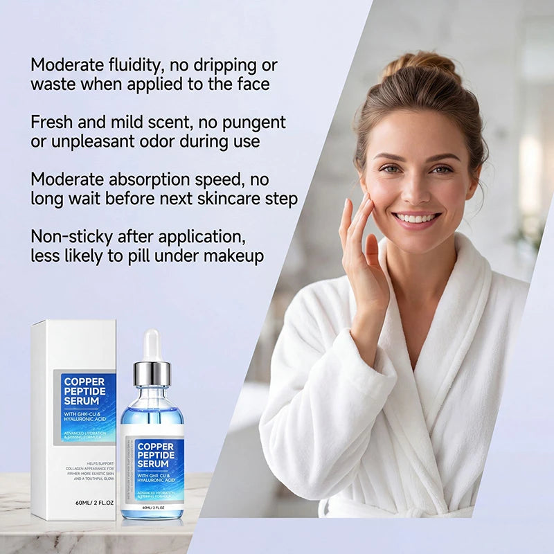 Korean Blue Copper Peptide Moisturizing Essence Can Enhance Skin Qme