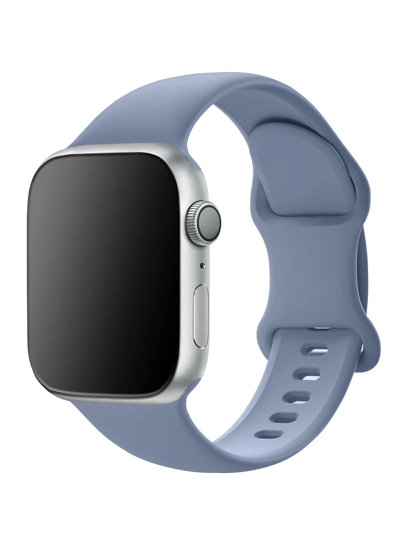 Silicone Band For Apple Watch strap 44mm 45mm 40mm 41mm Iwatch series Apple Watch band series 38 39 40 41 Qme Blue Grey 42 44 45 49 S10 46MM