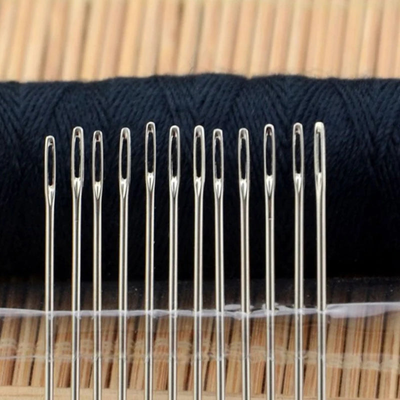 Hardness Stainless Steel Sewing Needle Cross Clothes Needles Qme