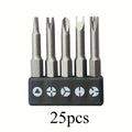 Special Shaped Screwdriver Set U-Shaped Y-Shaped Triangle Inner Cross Three Points Screwdriver Head Tool Qme 25pcs