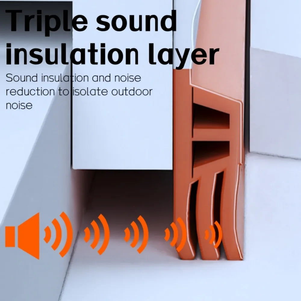 4/2M Sliding Window Sealing Strip Winter Windproof Soundproof Window Sealing Strip Door Sealing Gap Insect Proof Filling Strip Qme