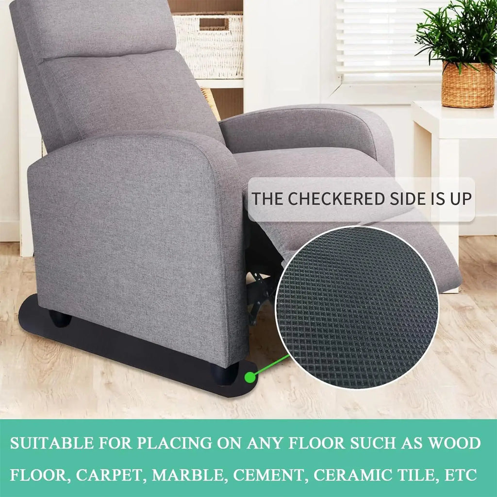Non-Slip Furniture Rail Pads 2 Pieces Sofa Couch Non Skid Furniture Pads Cuttable Chair Sliding Prevention For Bedroom Living Qme