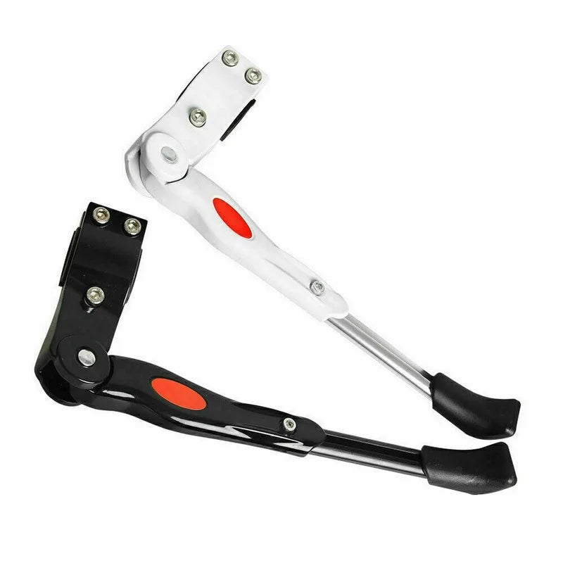 Adjustable Bicycle Kickstand Heavy Duty Rear Side Bike Stand Aluminum Alloy Support For Road Bike MTB Scooter Accessories Qme