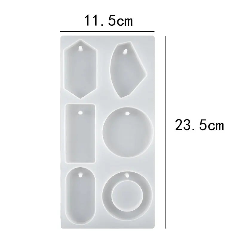 Earring Resin Molds Jewelry Casting Silicone Pendent Epoxy Women