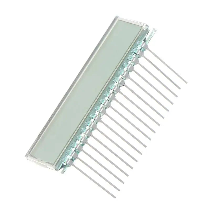 17PIN TN Positive 6 Digit Segment LCD Display Panel 3V No Backlight Qme 5PCS