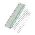 17PIN TN Positive 6 Digit Segment LCD Display Panel 3V No Backlight Qme 5PCS