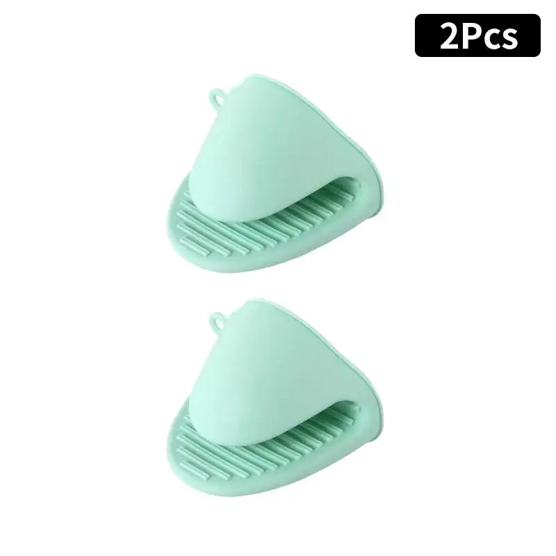 Baking Silicone Oven Mitts Microwave Glove Heat Insulation Anti-slip Qme A3