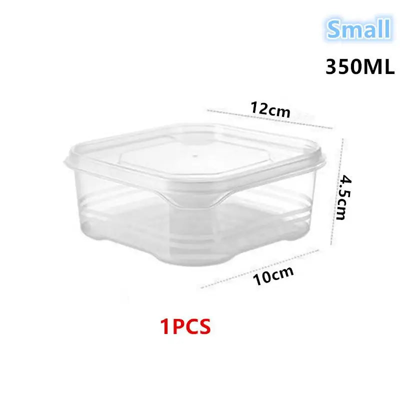 CC11350 Ice Cream Storage Tub Reusable Box Container Mold Lid Kitchen Qme Small