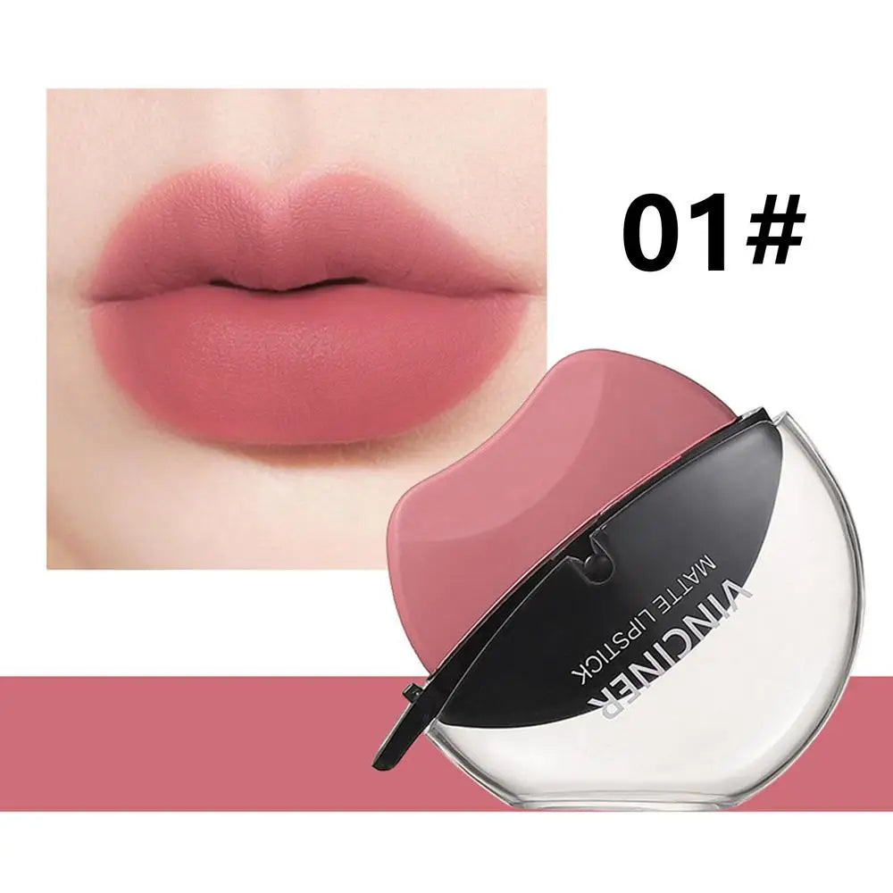 Pigmented Matte Velvet Lazy Lipstick Moisturizing Lip Gloss Qme 01 China Mainland