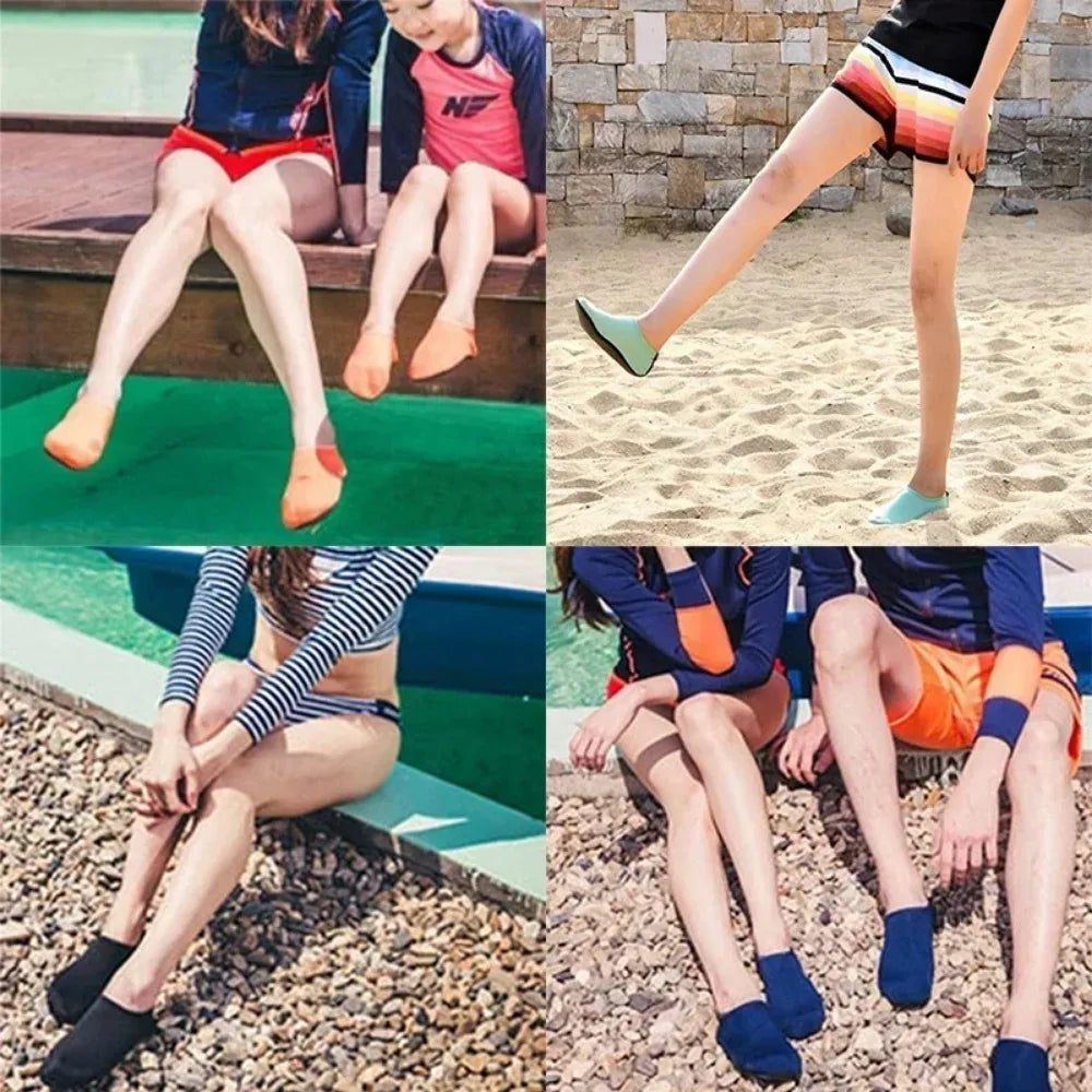 Non-slip Unisex Water Shoes Swimming Diving Socks Summer Aqua Beach Qme