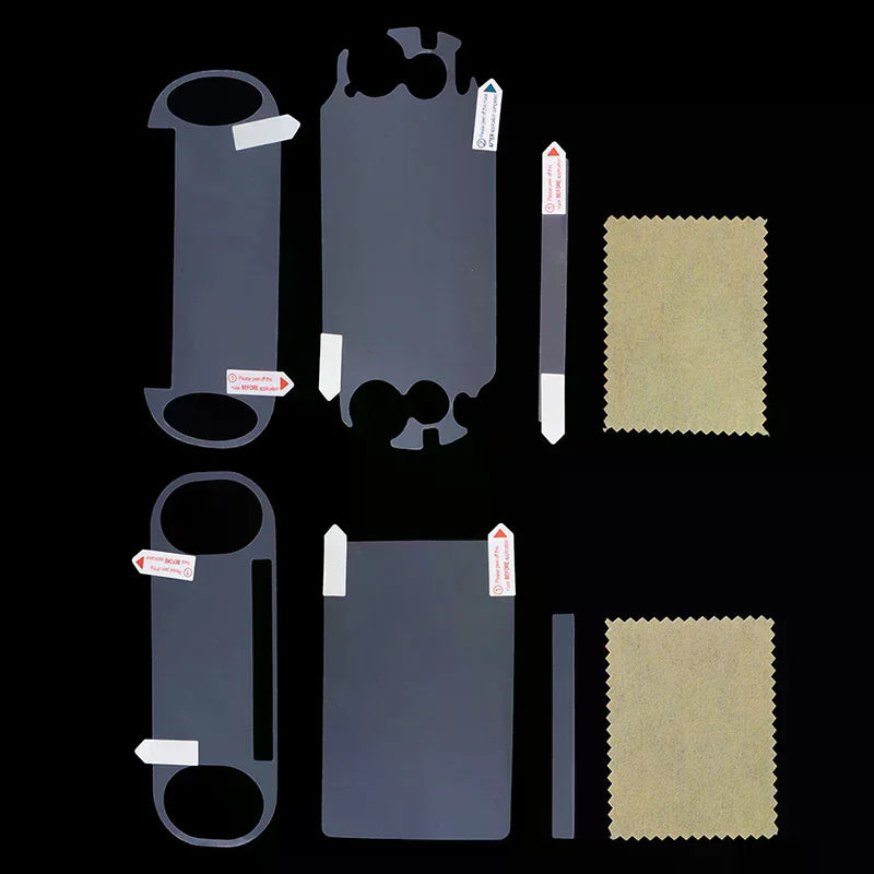 Front Back Screen Protector Film PS Vita PSV1000 2000 Transparent Qme