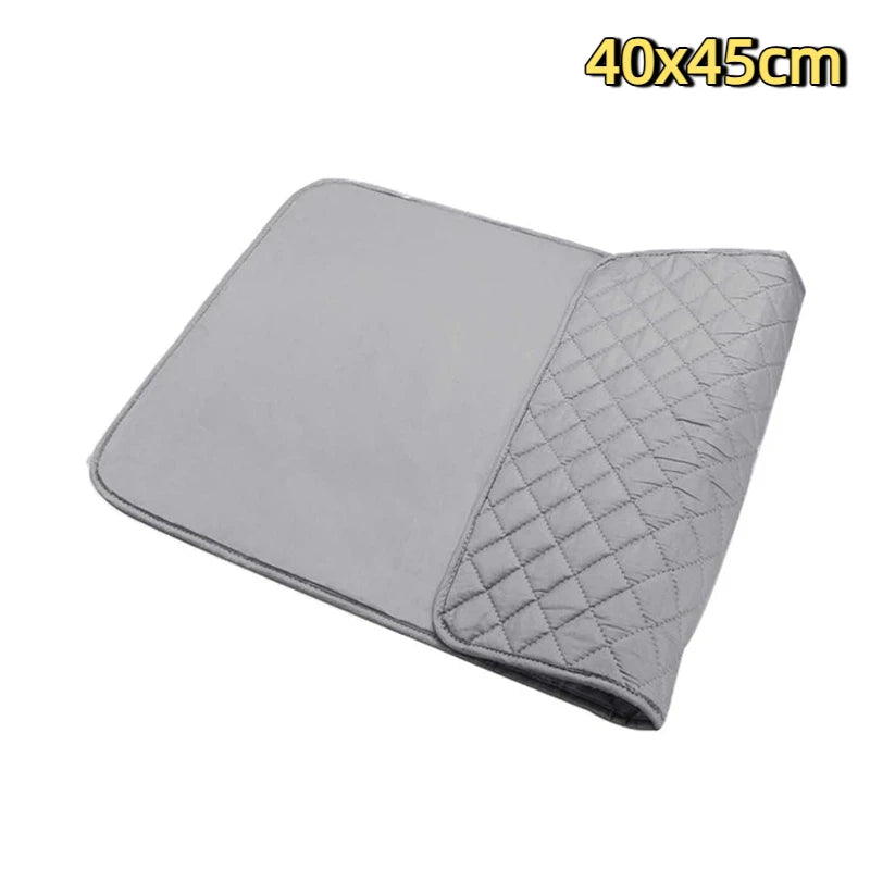 Table Top Ironing Mat Laundry Pad Portable Travel Clothes Protector Board Press Heat Blanket Iron Board Alternative Cover Qme 40x45cm