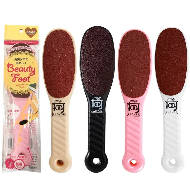 Double Sided Sanding And Rubbing Foot Board Remove Dead Skin Calluses Keratin Brush Heel Scrape Polish Foots-Grinding-Board File Qme