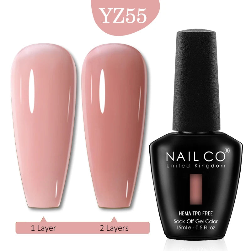 NAILCO Glitter Reflective Series Gel Nail Polish Nails Art Semi