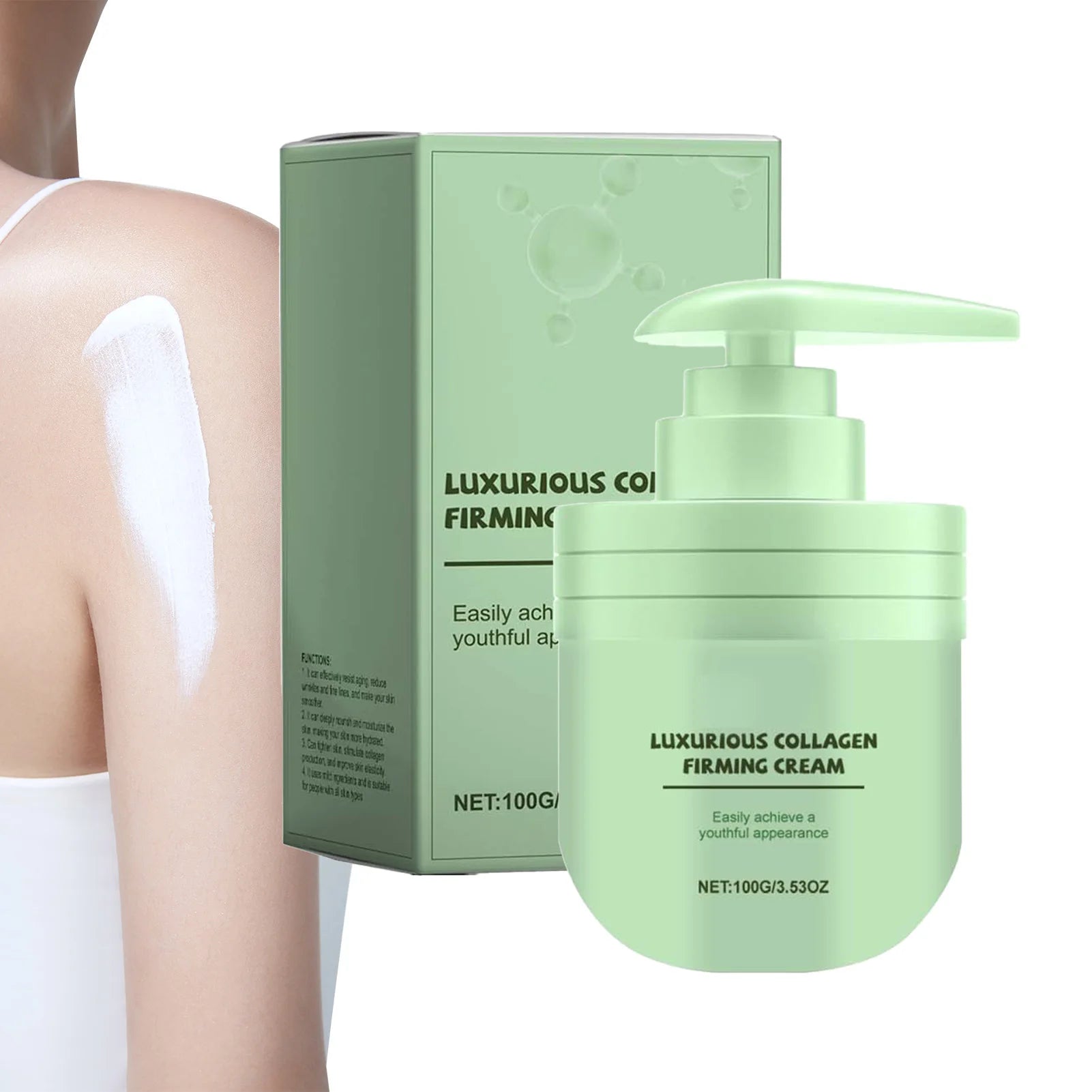Gentle Lifting Body Cream Natural Mild Hydrating Dry Skin Qme