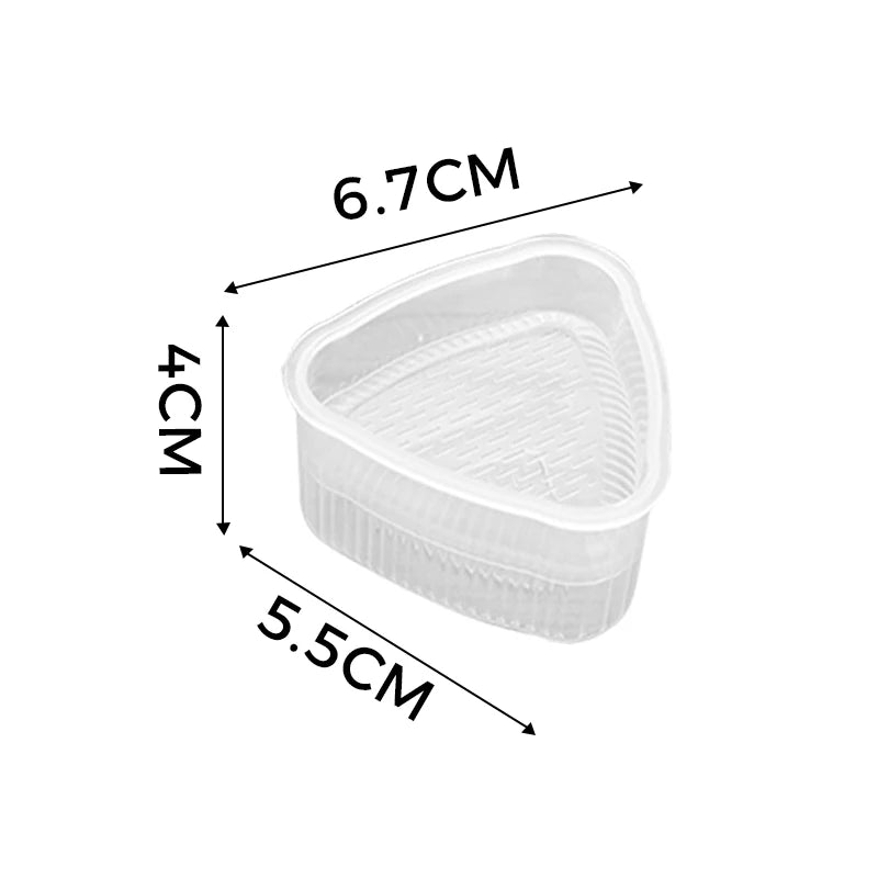 Kitchen Accessories Sushi Mould Triangle Mould Sushi Machine Mould Sushi Tool Onigiri Rice Ball Bento Machine Mould Qme triangle