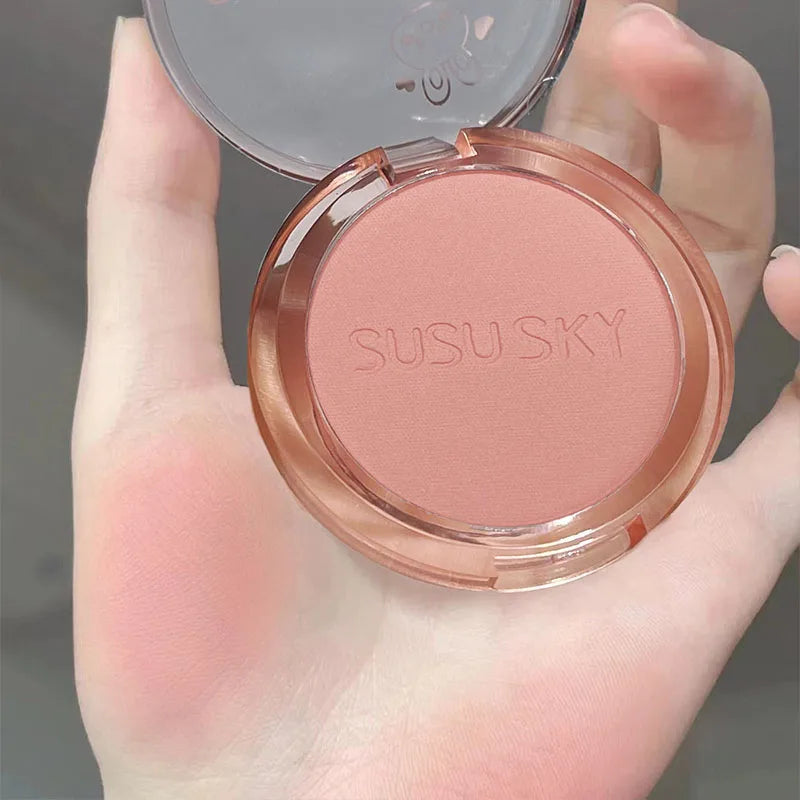 SUSU SKY Rabbit Monochrome Blush Matte Long-lasting Not Easy Fly Qme