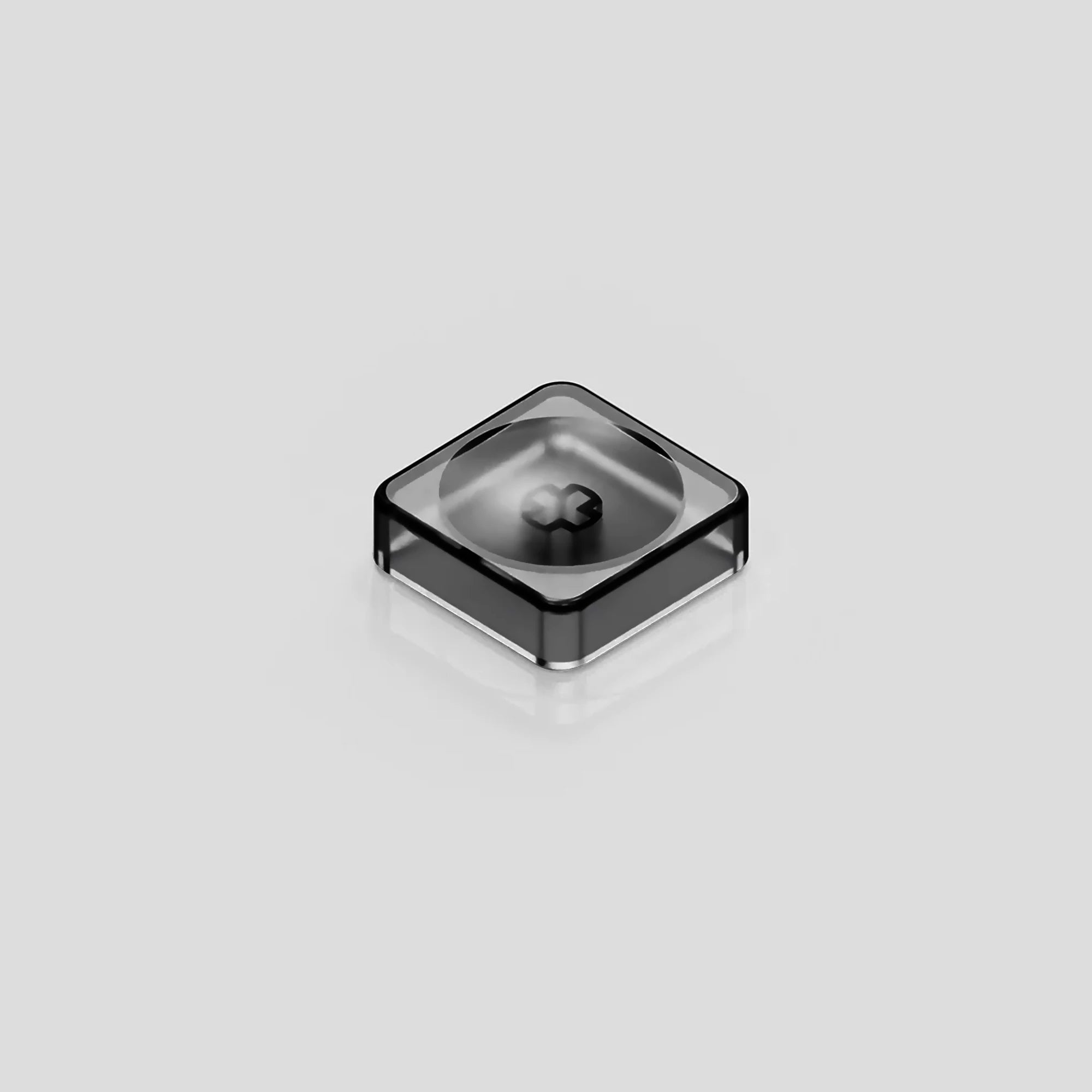 Chosfox 5/10/30/50 PCS CFX Low Profile PBT Keycaps for MX Switch Mechanical Keyboard Ultra Thin White Grey Transparent Keycap Qme Black 5pcs