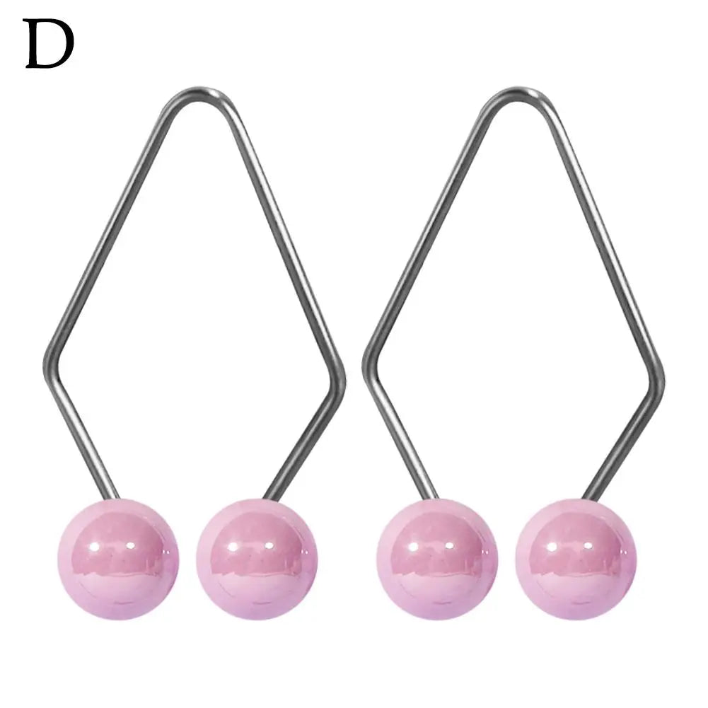 1 Pair Dimple Makers Cheeks Maker Balls Face Improve Smile Easy Wear Qme D