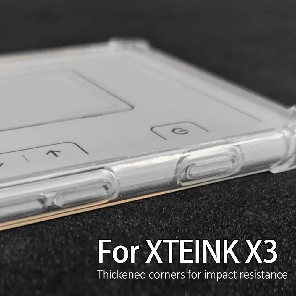 Case Clear Xteink X3 Soft TPU Drop Resistance Protective Cover Qme