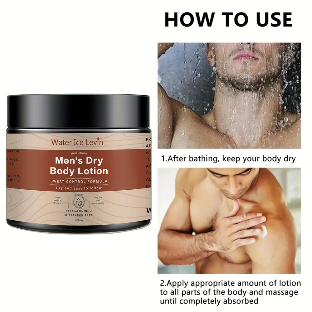 New Dry body lotion for men Moisturizing Face Cream with Hyaluronic Acid Skin Care for Men Collagen Moisturizer Cream 60g Qme