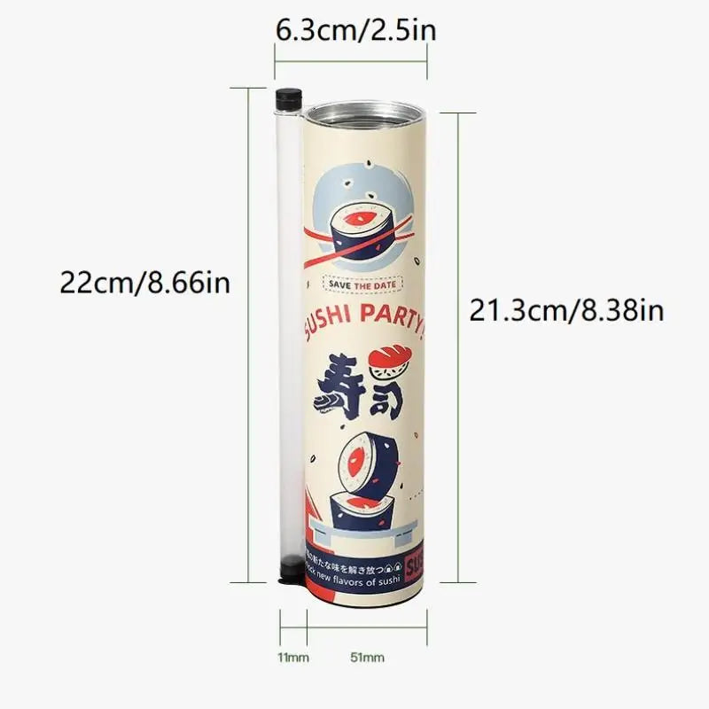 Cone Push Up Paper Bucket Packaging Box Bento Accessoriesround Sushi Qme 1PCS