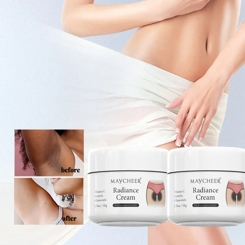 Whitening Cream Private Parts Underarm Bleaching Serum Whiten Butt Knee Brighten Inner Thigh Intimate Parts Dark Remove Melanin Qme