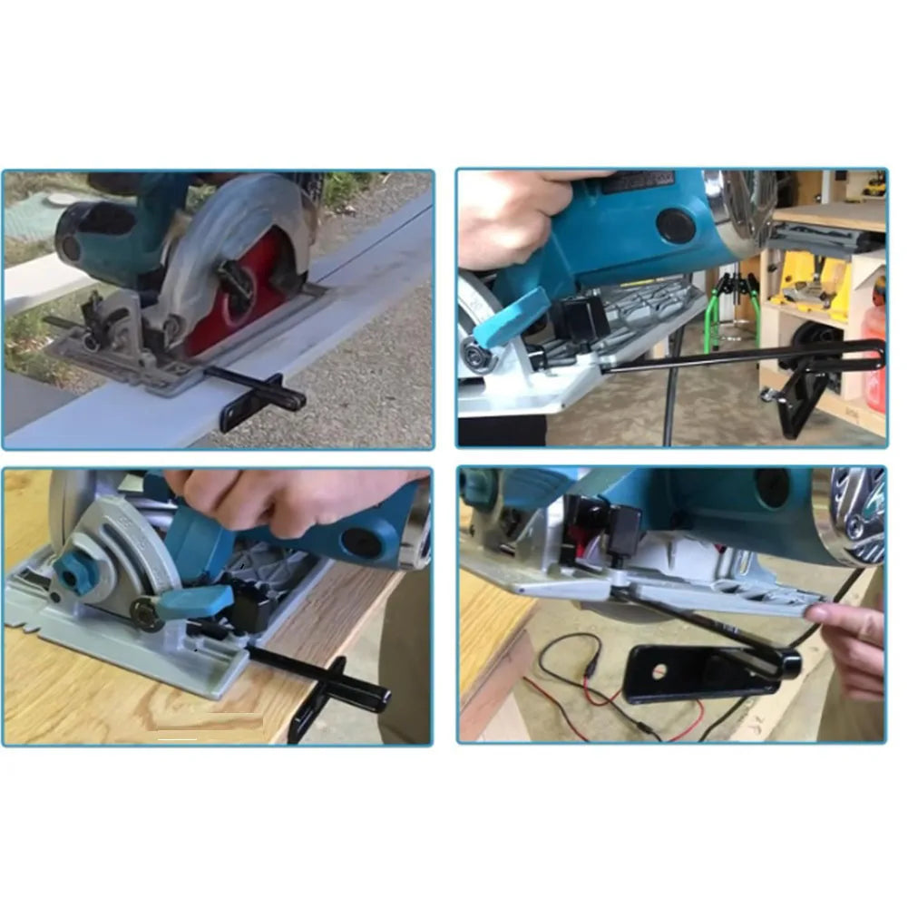 1pc Circular Saw Rip Fence For 7 Inch Electric Circular Saw 240mm Circular Saw Scale Ruler Guide Rip Fence Tools Spare Parts Qme