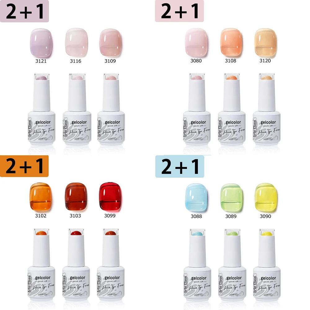 Ice-transparent Nude Gel Nail Polish 2026 Popular Daily Gentle Jelly Qme