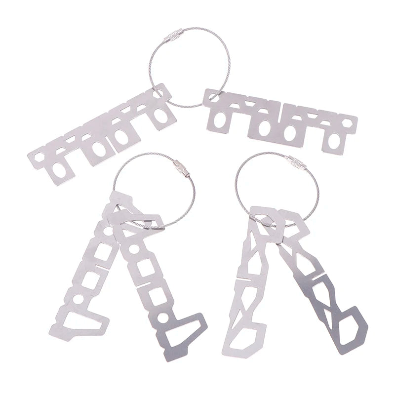 Stove Cross Rack Camping Stand Outdoor Stainless Steel Alcohol Spirit Qme