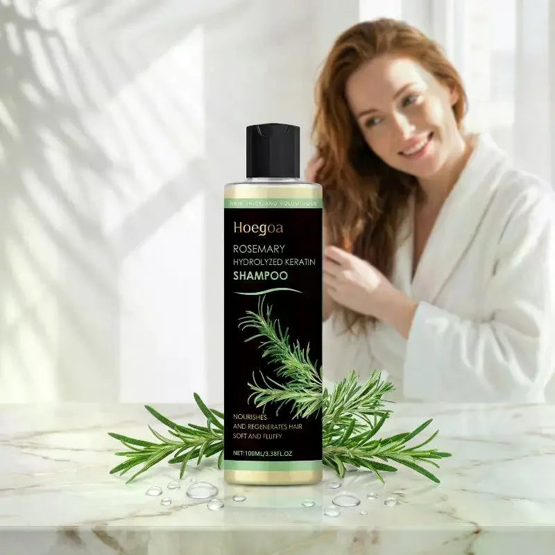 Rosemary Nourishment Shampoo Plant Formula Fluffy Volumizing Anti Qme