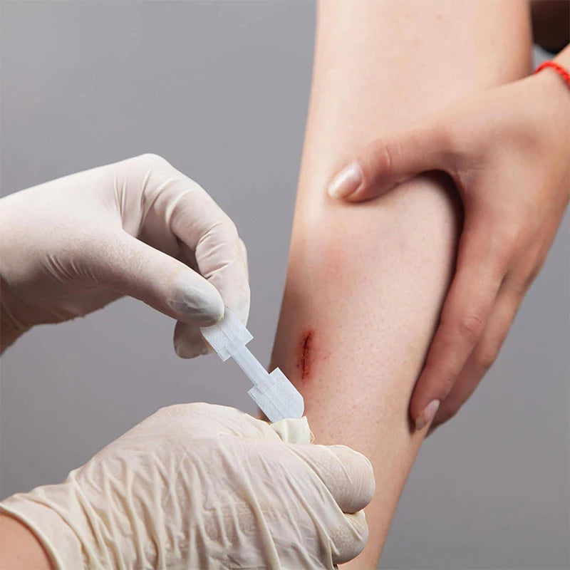 Zipper Band Aid Painless Wound Closure Patch Sutureless Waterproof Qme