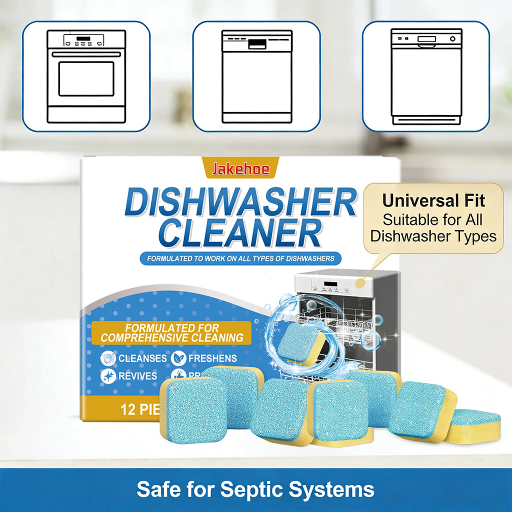 Dishwasher Cleaning Tablets Remove Residual Oil Stains Reduce Bacteria Eliminate Odors Dishwasher Cleaning Effervescent Tablets Qme