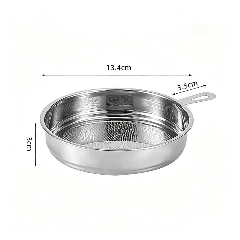 Stainless Steel Fine Mesh Food Strainer Durable Dense Holes Kitchen Qme F