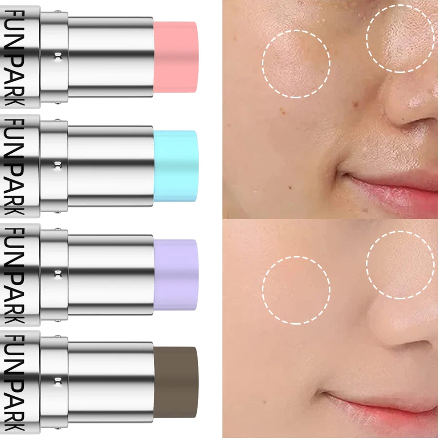 4 Colors Invisible Pore Base Stick Makeup Concealer Isolation Qme