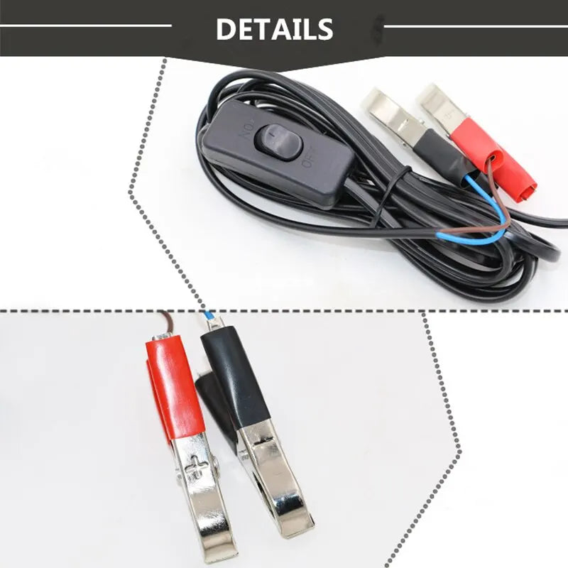 12V/24V DC Mini Portable Electric Submersible Pump - 12L/min, Aluminum Alloy Shell, Fuel/Diesel/Oil/Water Transfer Qme