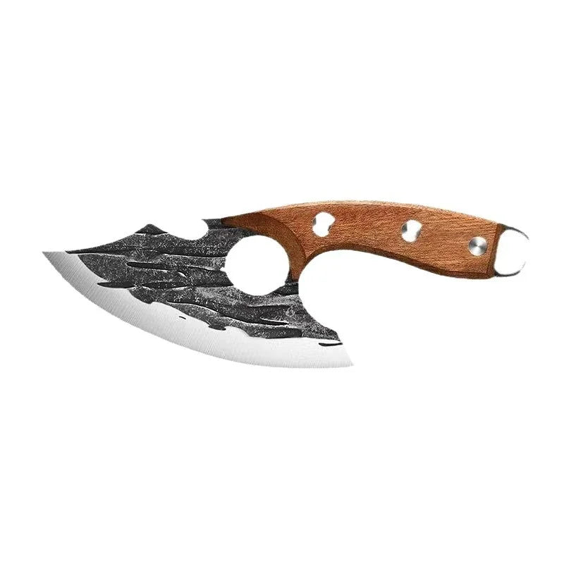 Outdoor Pick Bones Dedicated Knife Hand-forged Meat Cutting Slaughter Qme Pocket Knife