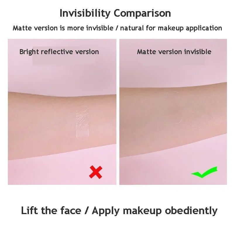 30/20/10Sheets V Lift Face Sticker Invisible Makeup Adhesive Lift Face Tape Slim Patch Breathable Sticker Lifting Tighten Chin Qme