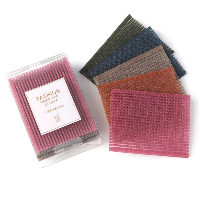 Solid Bangs Hair Sticker Magic Paste Posts Washable Face Makeup Patch Qme A3