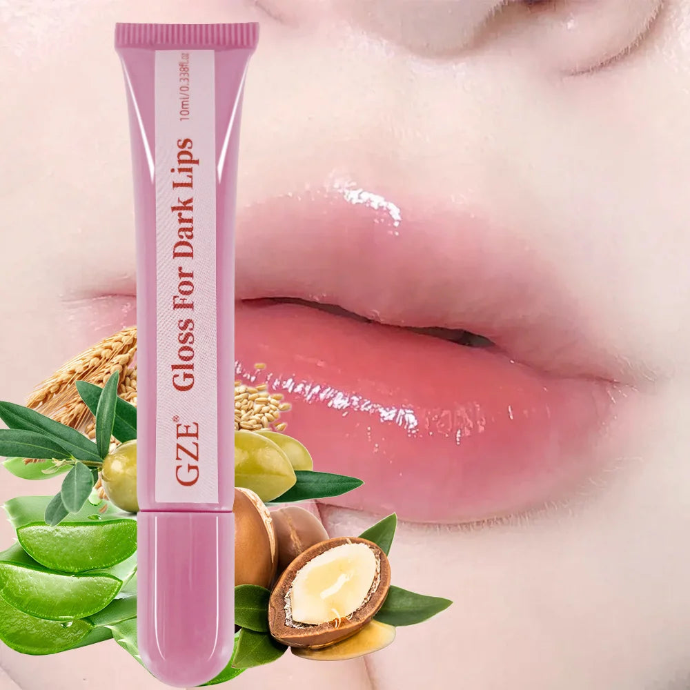 GZE Lip Lightening for Dark Lips: for Smokers, Dry or Uneven-Toned Lips – Restores Natural Look & Moisture Nude, Pink Qme