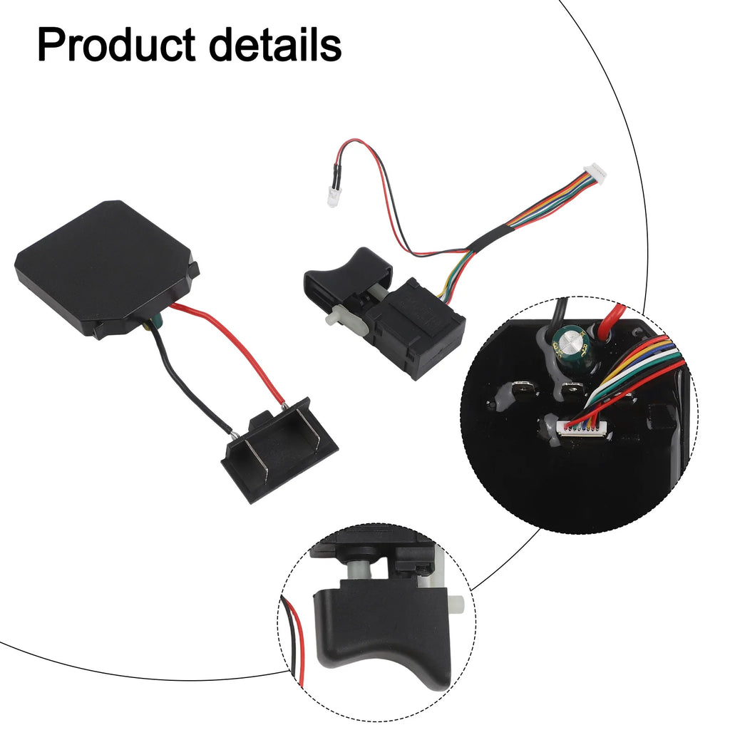 Brushless Electric Wrench Drive Control Board Switch 2106 161 169 Qme