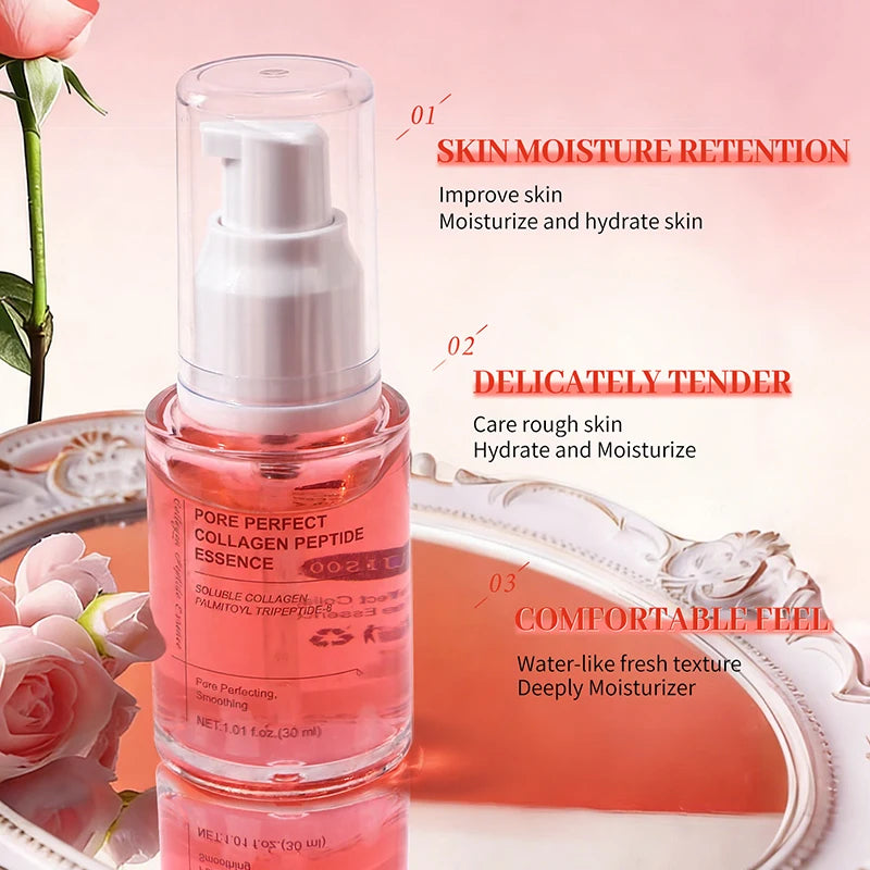 Korean Collagen Essence Clear Silky Smooth Delicate Moisturizing Qme