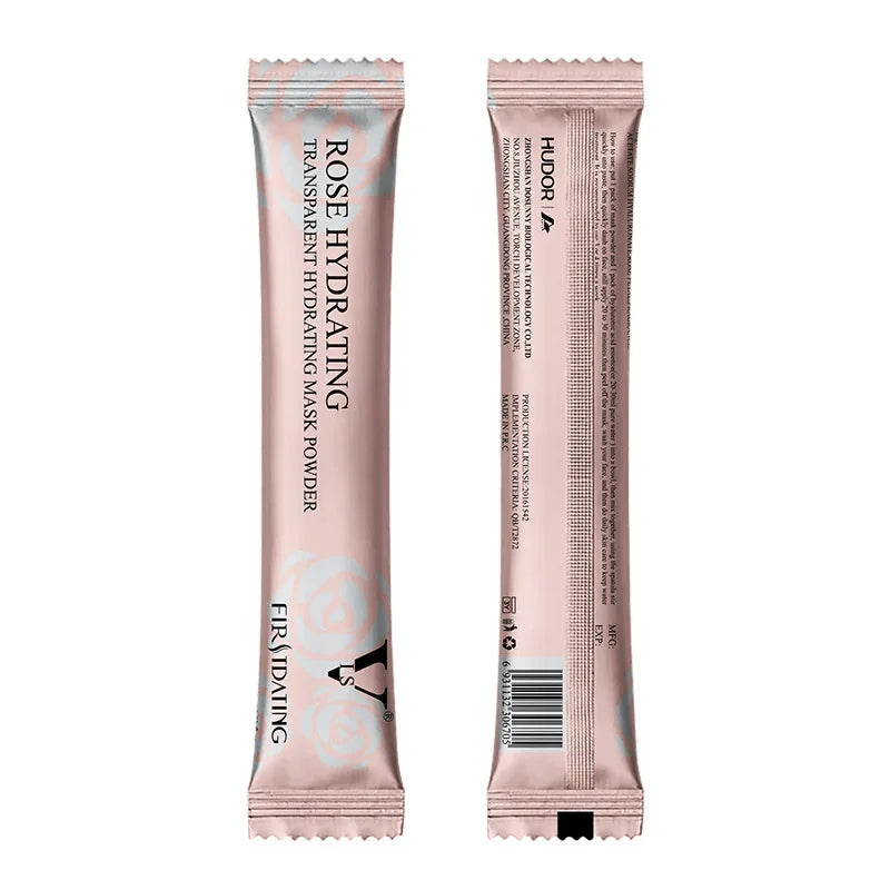 Moisturizing Salon SPA Soft Hydro Jelly Mask Powder Face Skin Care Whitening Rose Collagen Peel Off DIY Rubber Facial Jellymask Qme 2pcs ROSE HYDRATING
