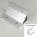 Cast Aluminum 90 Degree Angle Bracket for 20/30/40/45 Series Aluminum Profile Single-slot Connection Joint Industrial Fastener Qme 50100 4holes