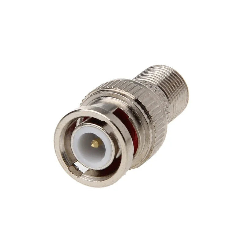 30Pcs/Set BNC Male Plug To F Female Jack Coax Connector Adapter For CCTV Camera Qme