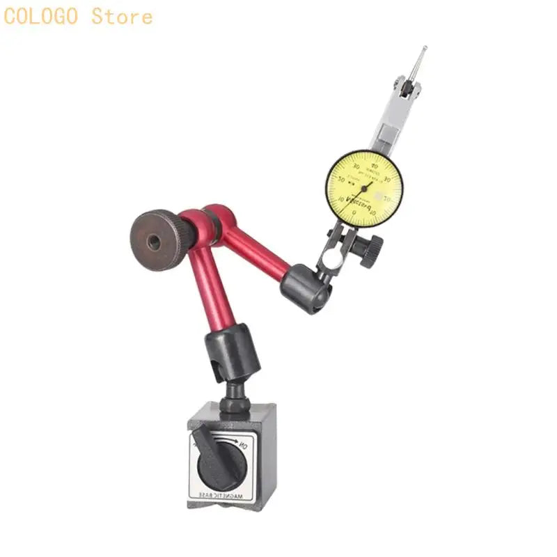Machine Tool Base Dials Gauges Flexible Arm Permanent Mounting Test Qme