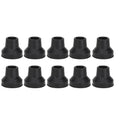 Cane Tips Rubber Skid Resistance Wearproof Walking Crutch Tips for Standard and Folding Walking Sticks Walking Cane Tips Qme 16mm