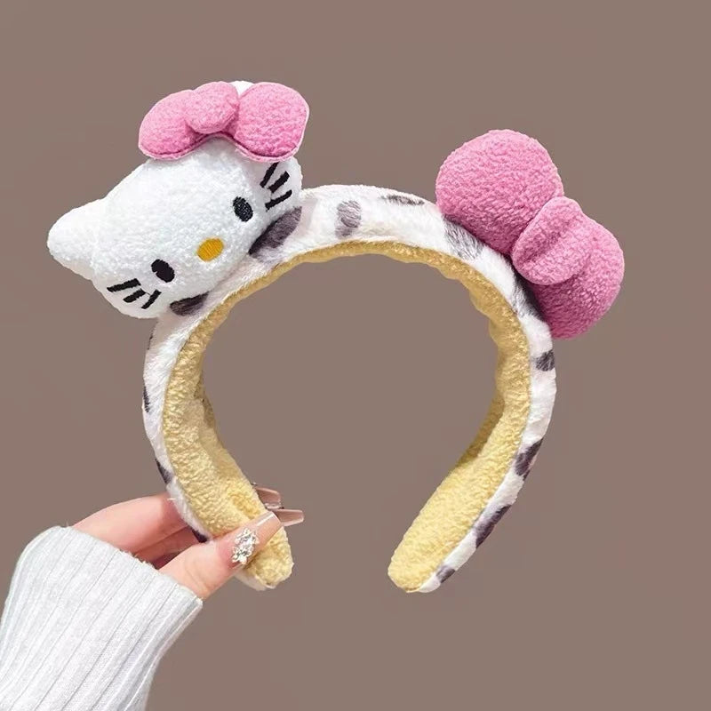Hellokitty Cute Cartoon Headband Versatile Washing Face Applying Qme