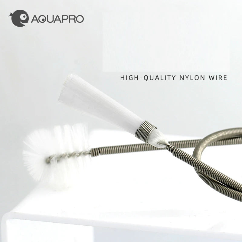 Aquarium Spring Brush Cleaning Tools Accessories Cleaners Fishbowl Supplies Fish Tank Akvarium Filter Fishing Goods Plant Qme