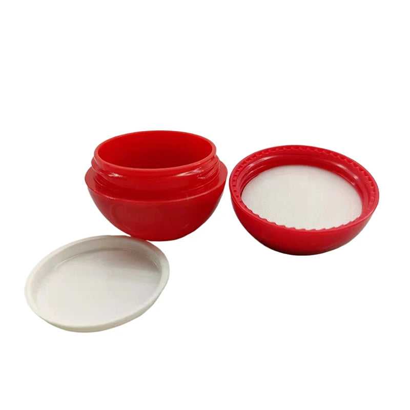 1 Refillable Children's Lip Balm Container Cherry Flower Design Qme 1Pcs